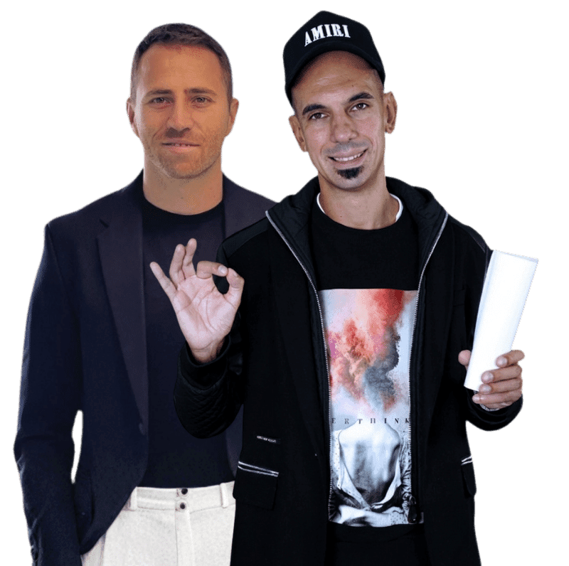 Marco Lutzu e Gianmarco Caira
